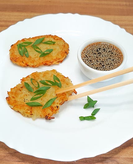 🇰🇷 Korean Potato Pancakes Gamjajeon 감자전