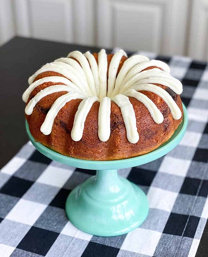 Cinnamon Roll Style Bundt Cake Recipe