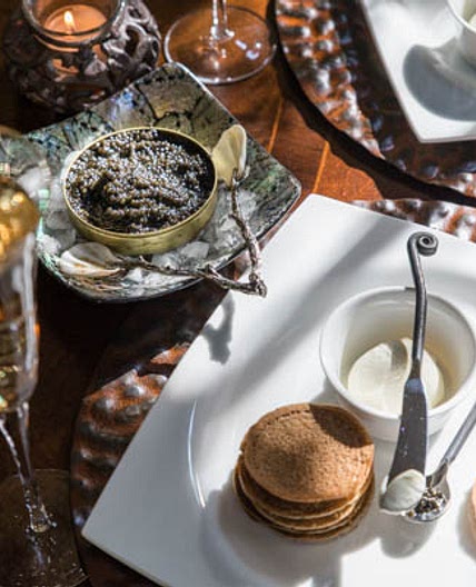 Buckwheat Blini to Serve Caviar