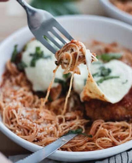 Crusted Chicken Romano