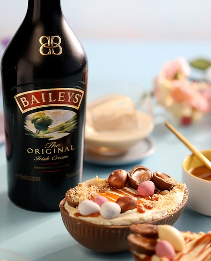 Matt's Baileys Easter Egg Cheesecakes