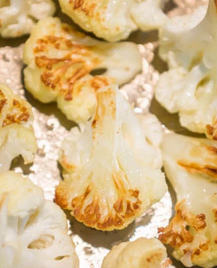 Golden Cauliflower Florets