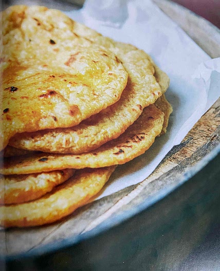 Chapatis -  Carrot + Onion  Ugandan Flat Bread 