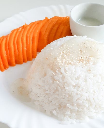 🇹🇭 Mango Sticky Rice (microwave method)