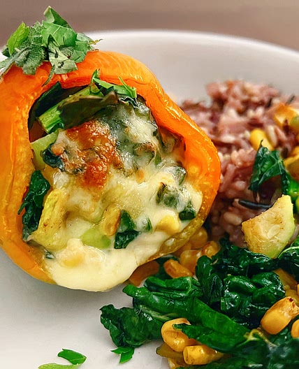 Savory Stuffed Bell Peppers