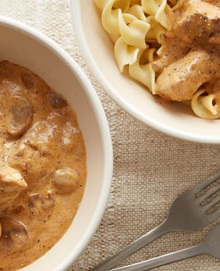 Slow-Cooker Beef Stroganoff (Cooking for 2)