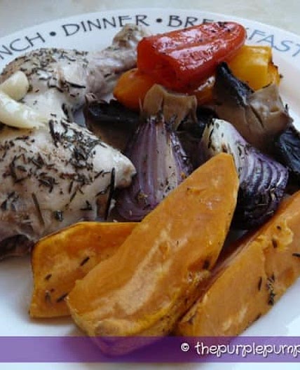 Chicken & Vegetable Tray Bake