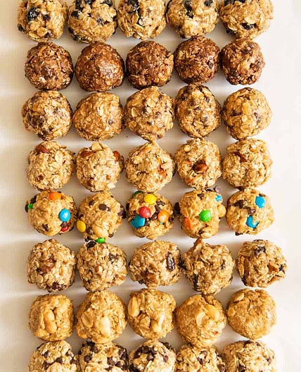 8 No-Bake Oatmeal Energy Balls