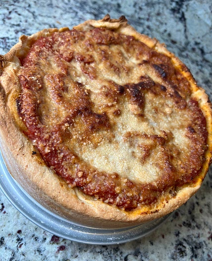 Chicago Style Deep Dish Pizza