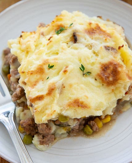 Shepherds Pie
(ground turkey)