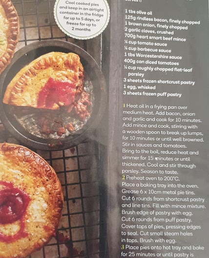 Beef & Bacon Pies