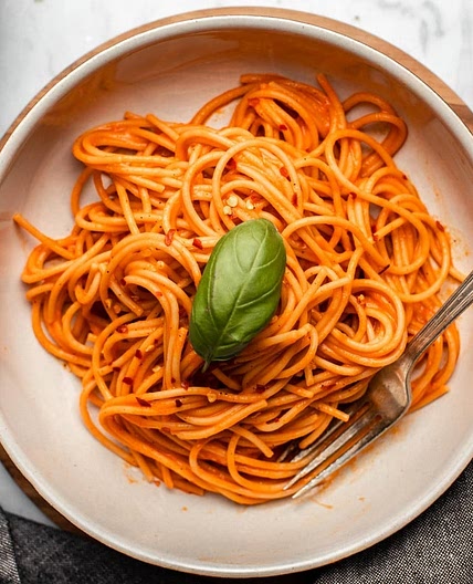 Roasted Red Pepper Pasta