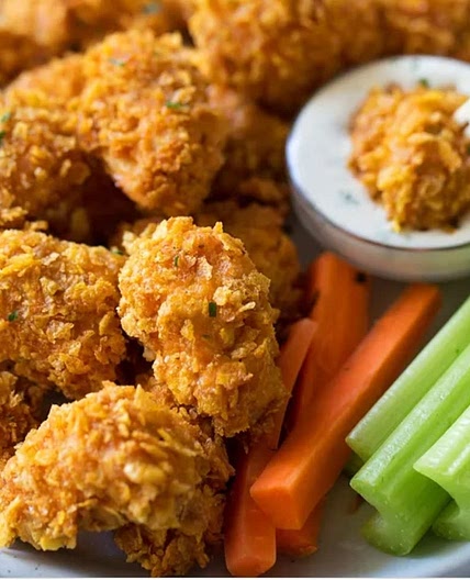 Air Fried Buffalo Chicken Nuggets