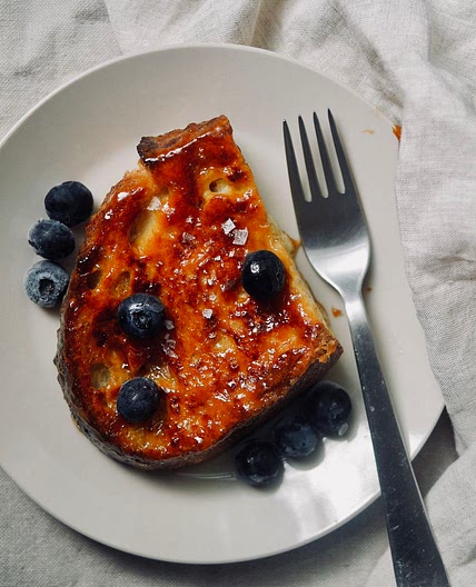 Caramel Coconut French Toast