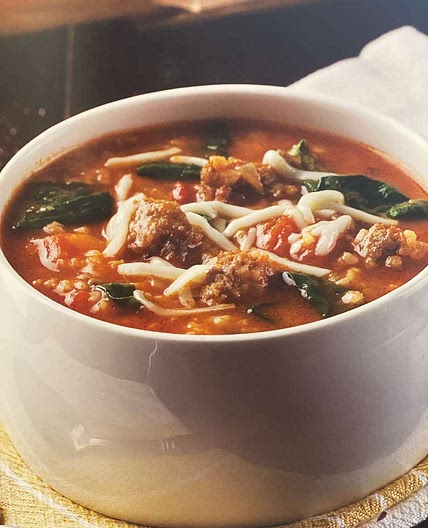 Sausage Rice Soup