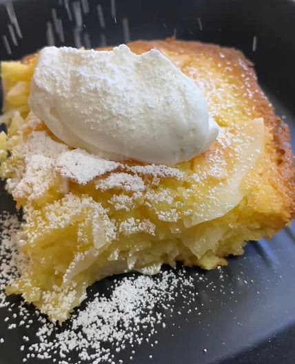 Mochi Coconut Banana Cake