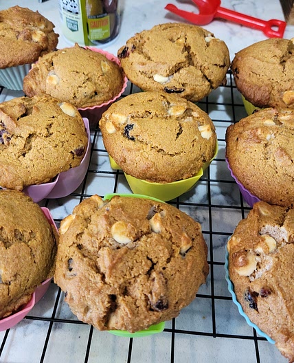 Pumpkin Cranberry Muffins