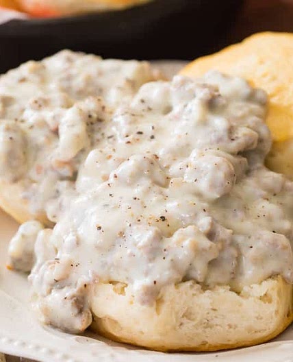 Biscuits and Gravy (Breakfast)