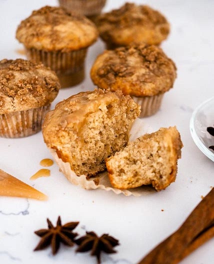 Caramel Chai Muffins
