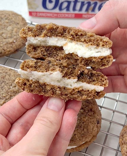 Homemade Oatmeal Creme Pies