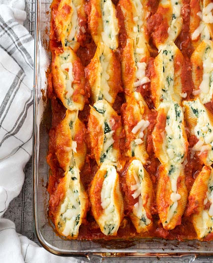 Cheesy Shells (Italian)