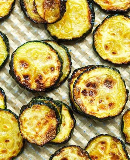 Air-Fryer Zucchini (Low-Carb + Keto!)
