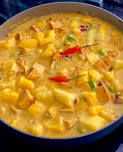 Jamaican mango stew 