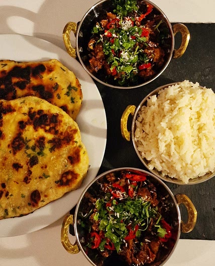 Vegan naan bread