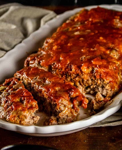 Italian Style Meatloaf with Marinara