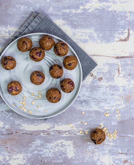 Blueberry Muffin Energy Bites Recipe for Longevity | Well+Good