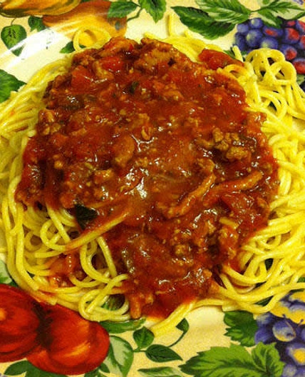 Turkey Spaghetti