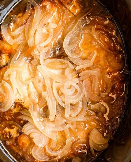 Slow Cooker Pork Chops and Onions