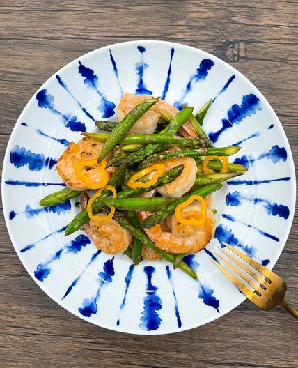 Shrimp and Asparagus