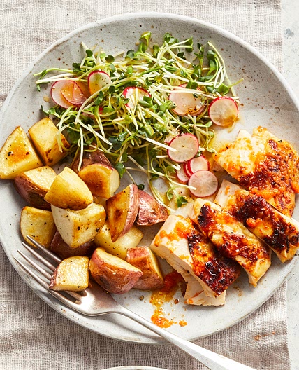 Slow-Cooker Spicy Red Pepper Chicken