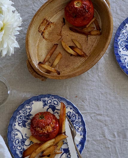 Pomodori col riso - mama eats plants 