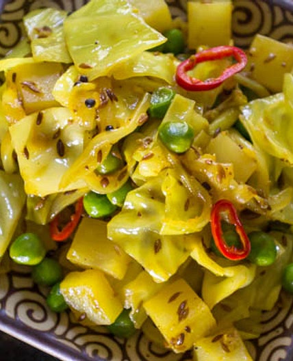 Band Gobi | Cabbage, Potato, and Green Peas