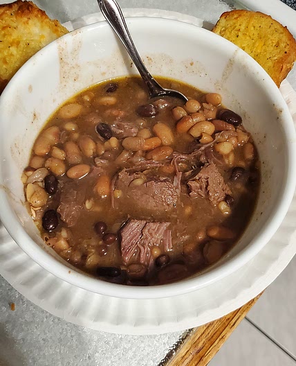 Crockpot Beef and Beans
