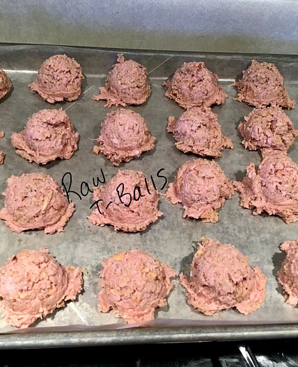 Make ahead Turkey Sausage / Meatballs
