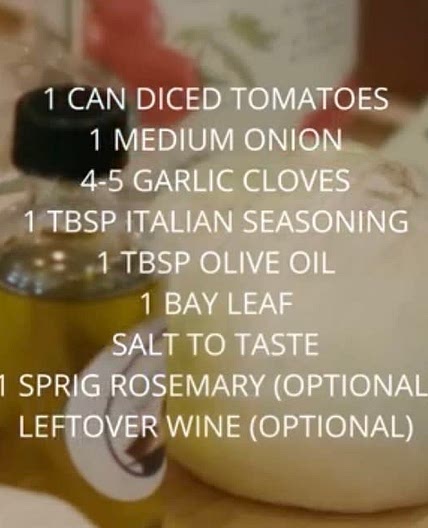 Tomato Sauce