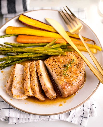 Honey Garlic Pork Chops