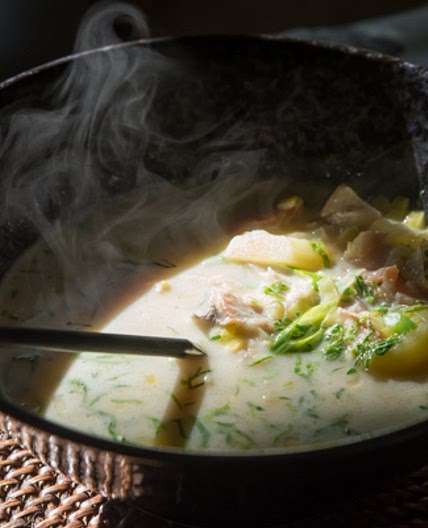 Smoked White Fish Soup