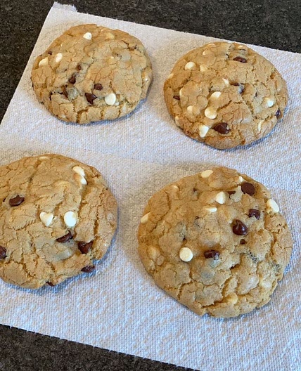 hershey filled chocolate chip cookies 