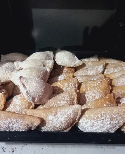 Empanadas de dulce de leche