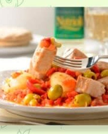 ATÚN GUISADO CON PIMIENTOS Y PAPAS