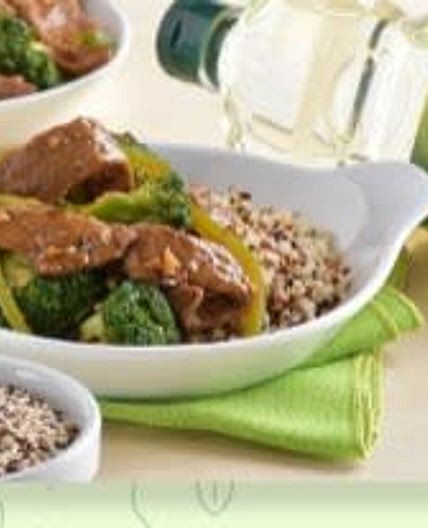 FAJITAS DE RES EN SALSA DE SOYA