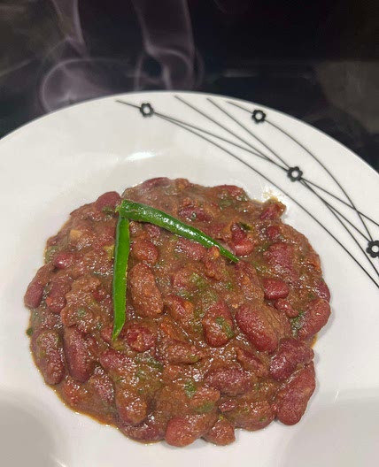Lobya / Kidney bean curry
