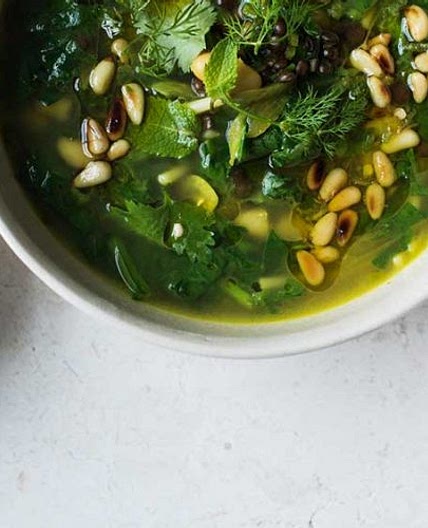 Persian noodle soup