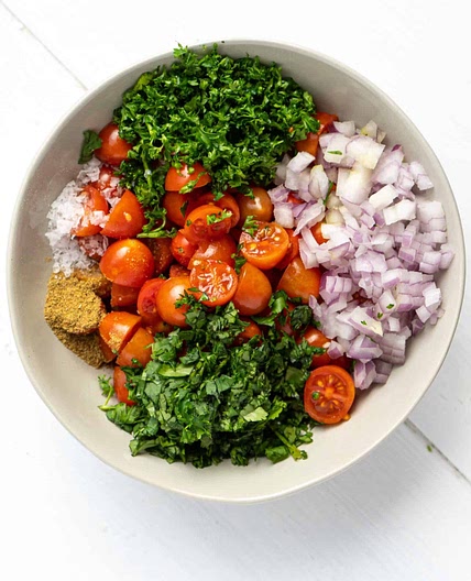 Classic Moroccan Tomato Salad
