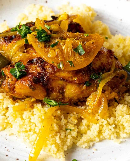 Chicken Tajine with Olives and Preserved lemon