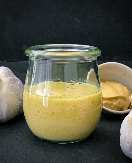 Garlic Infused Apple Cider Vinaigrette